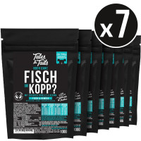 Probe Noch ganz Fisch im Kopp - softes Trockenfutter für Hunde - Hundefutter mit Fisch