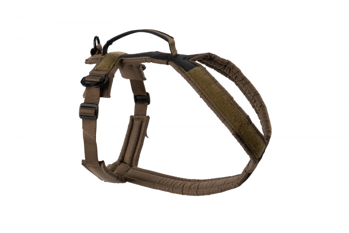 Working Dog - Line Harness Grip Metall Schnalle olive, 69,95 €