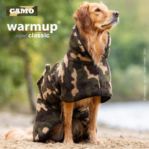 Warmup cape classic camo