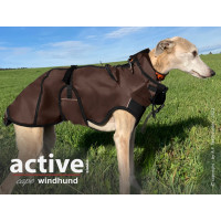 Active Cape Windhund - Elastic - Brown